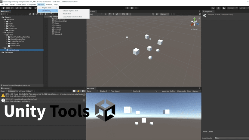 Unity Custom Tools